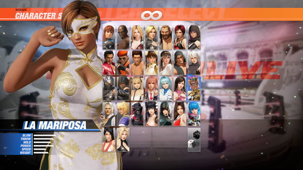 [Revival] DOA6 Alluring Mandarin Dress - La Mariposa