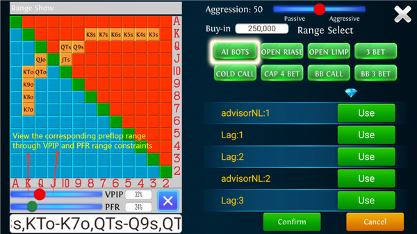 Скриншот Solo King - Single Player : Texas Hold'em Poker and Calculators — 4