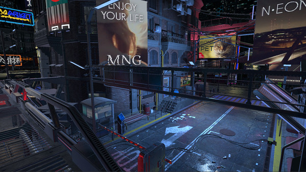 Dark city builder for 3D Visual Novel Maker screenshot 6
