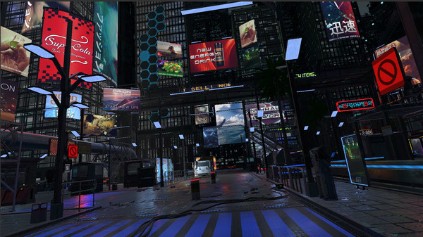 Dark city builder for 3D Visual Novel Maker screenshot 4