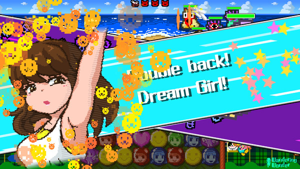 Screenshot z Puzzle Battler! Mirai