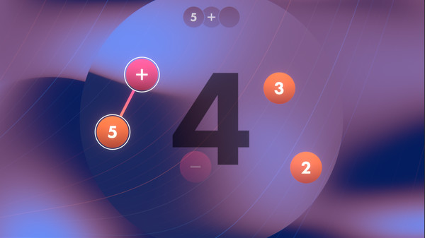 Screenshot of TRIOS - lofi beats / numbers to chill to gameplay showing in-action mechanics