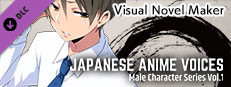 Visual Novel Maker - Japanese Anime Voices：Male Character Series Vol.1 Small Capsule Image