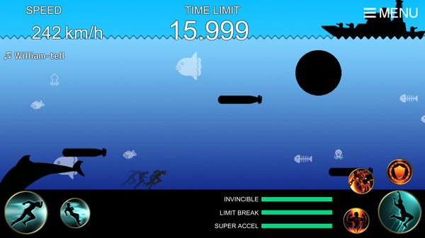 Screenshot z ACCEL-X