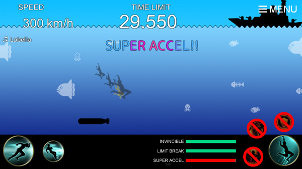 Screenshot z ACCEL-X