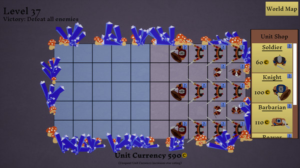 Screenshot z Coin Commander