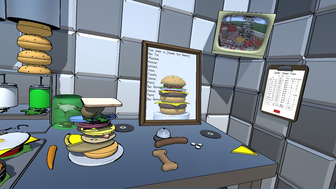 Blue Box Game: BurgerGame Featured Screenshot #1