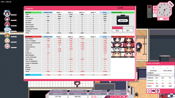 Screenshot z Shining Song Starnova: Idol Empire