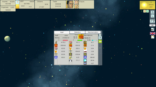 Screenshot z Economica