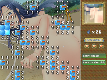 Screenshot z Naked Story (Sports Festival Ver)