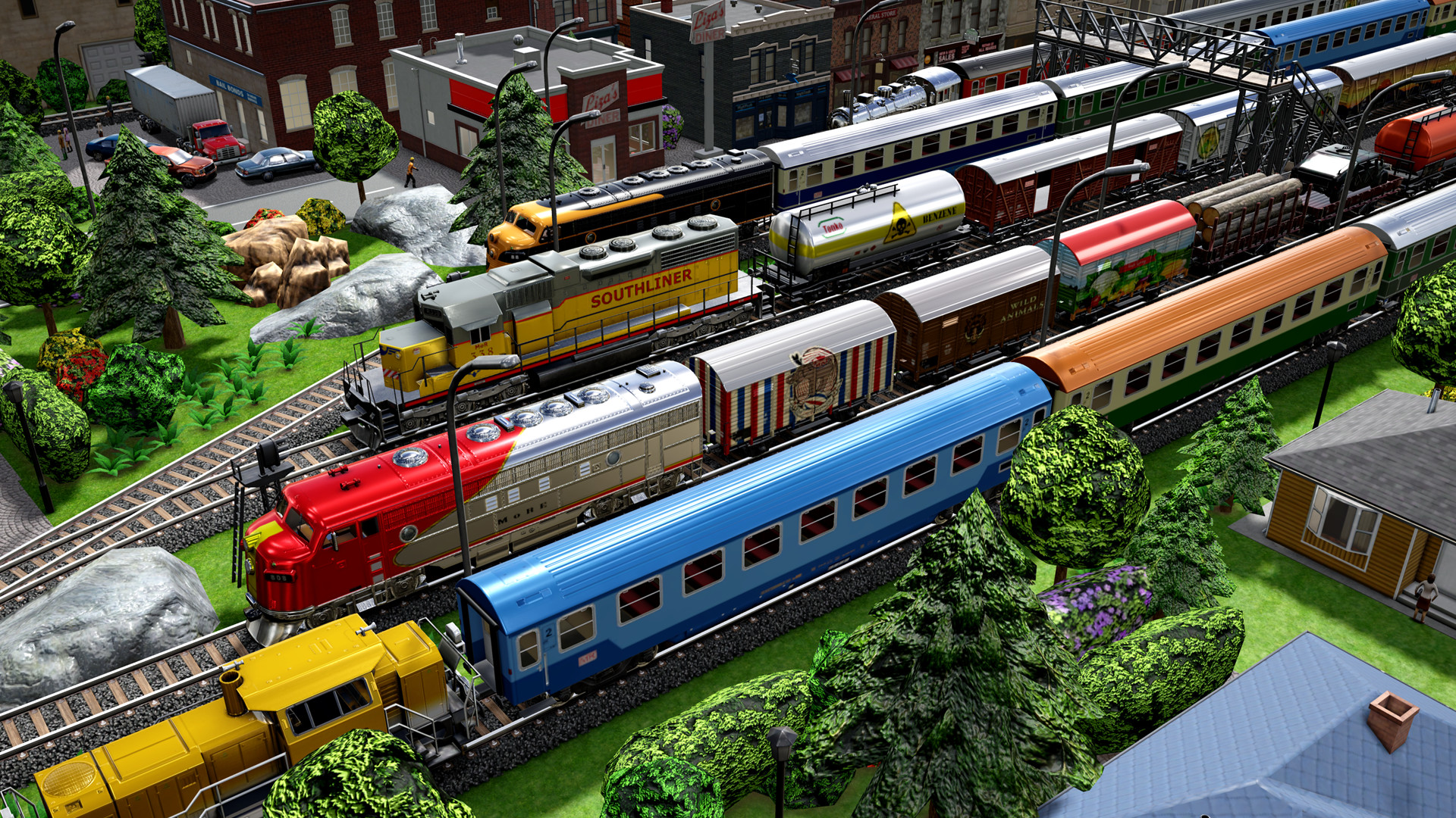 #9. Model Railway Easily (Steam) 由: Redbrick Studios Ltd