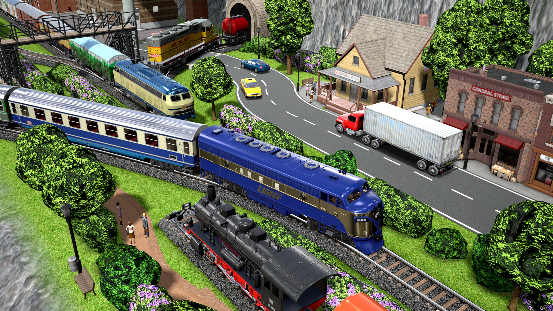 #4. Model Railway Easily (Steam) 由: Redbrick Studios Ltd