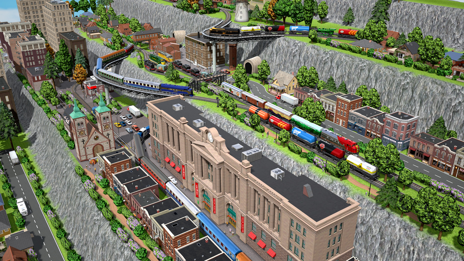 #6. Model Railway Easily (Steam) 由: Redbrick Studios Ltd