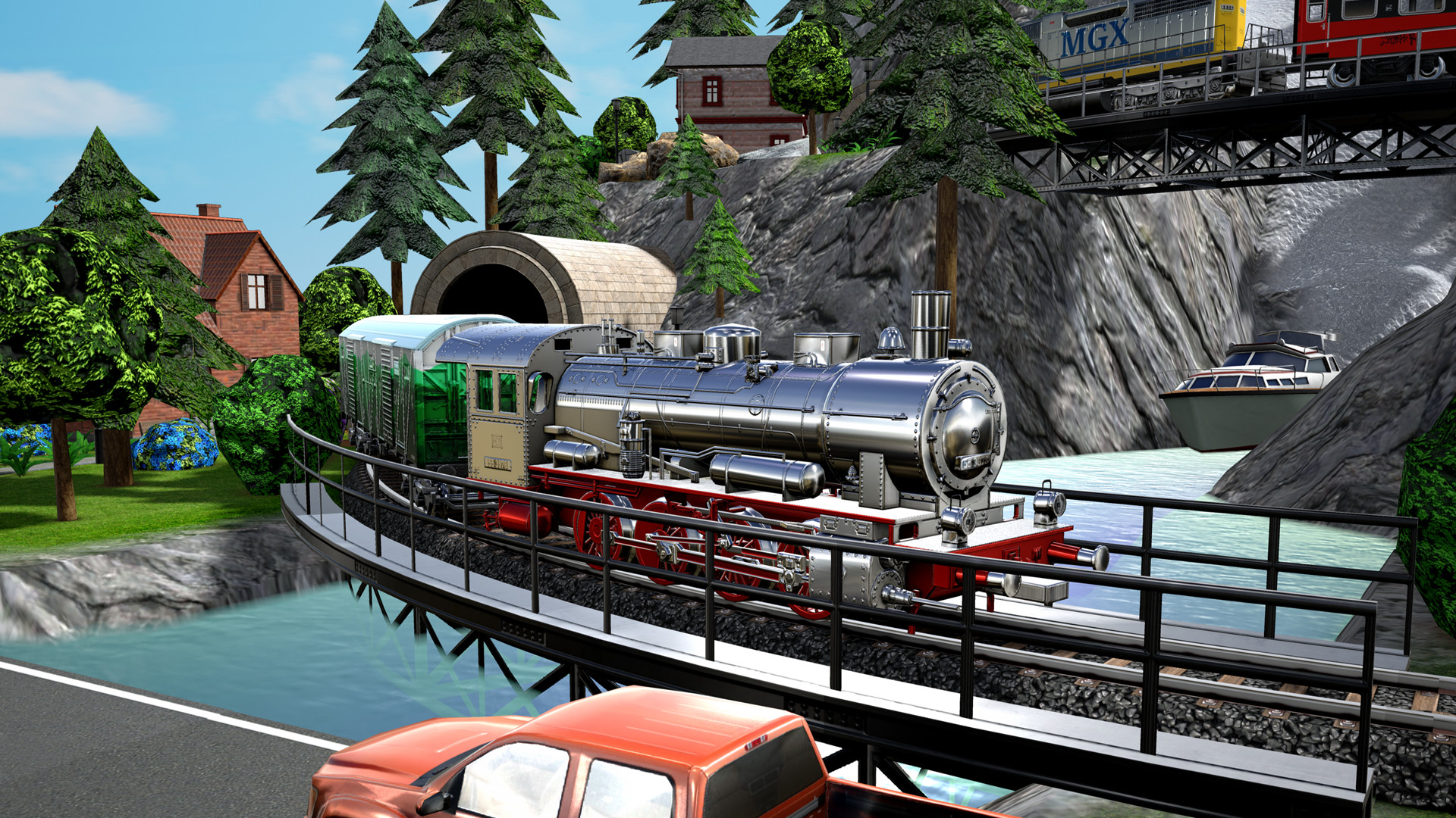#3. Model Railway Easily (Steam) 由: Redbrick Studios Ltd