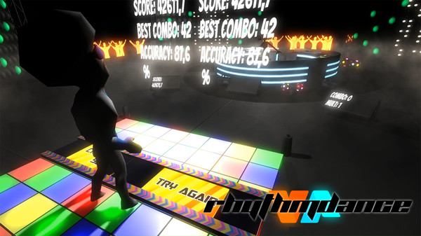 Screenshot z RhythmDanceVR Screenshot z RhythmDanceVR