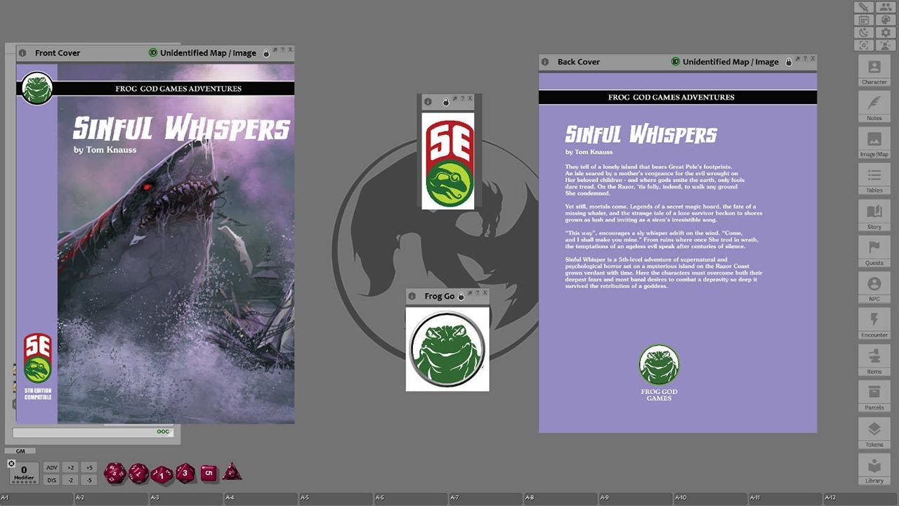 Fantasy Grounds - Sinful Whispers (5E) screenshot 2