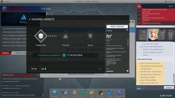 Screenshot z Cyber Manhunt
