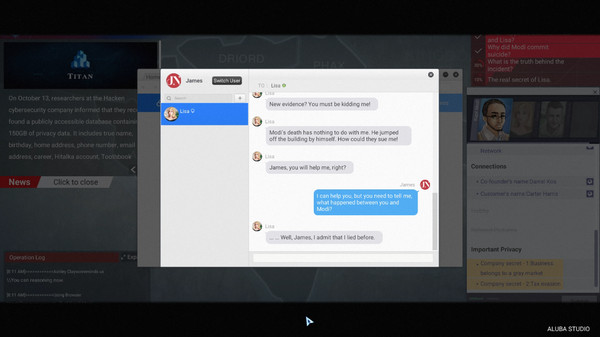 Screenshot z Cyber Manhunt