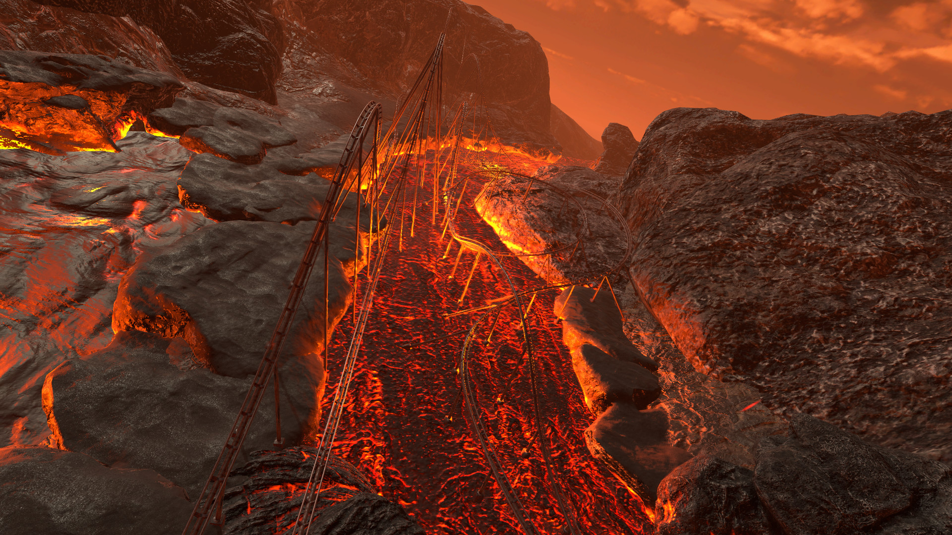 Epic Roller Coasters — Tuwhena Volcano Featured Screenshot #1