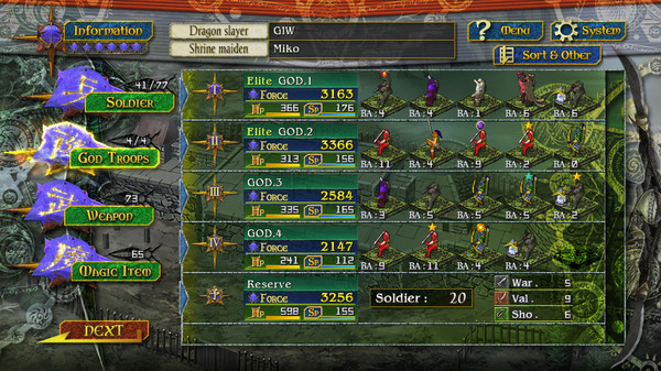 Screenshot z VasterClaws 3:Dragon slayer of the God world