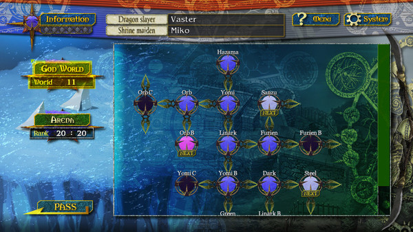 Screenshot z VasterClaws 3:Dragon slayer of the God world