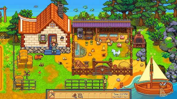 Screenshot of Fantamon gameplay showing in-action mechanics