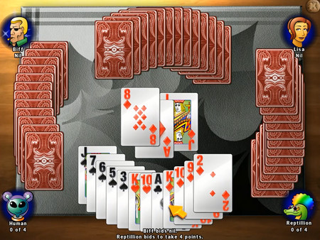 Screenshot z Classic Card Game Spades