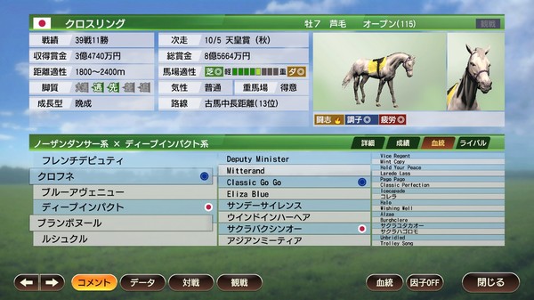 WP9 2020 オリジナルスーパーホース 購入権セット 全4頭 screenshot 3