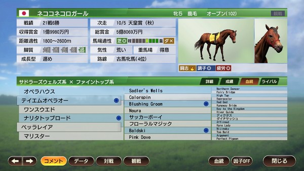 WP9 2020 オリジナルスーパーホース 購入権セット 全4頭 screenshot 5