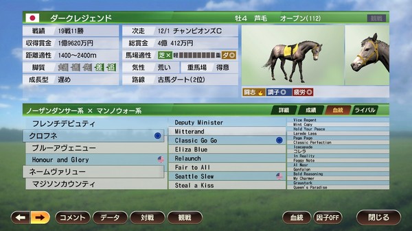 WP9 2020 オリジナルスーパーホース 購入権セット 全4頭 screenshot 4