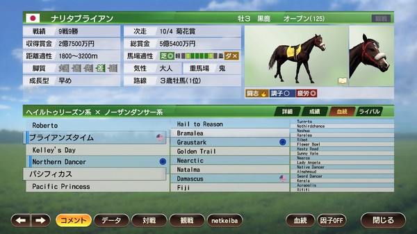 WP9 2020 牡馬三冠馬 購入権セット 全３頭 screenshot 3