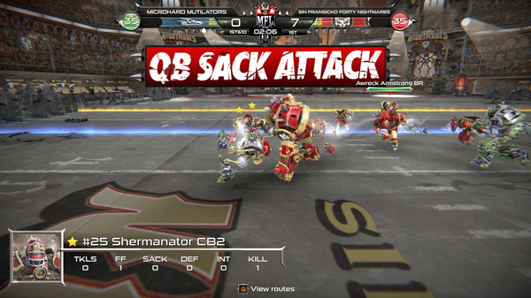 Mutant Football League: Sin Fransicko Forty Nightmares