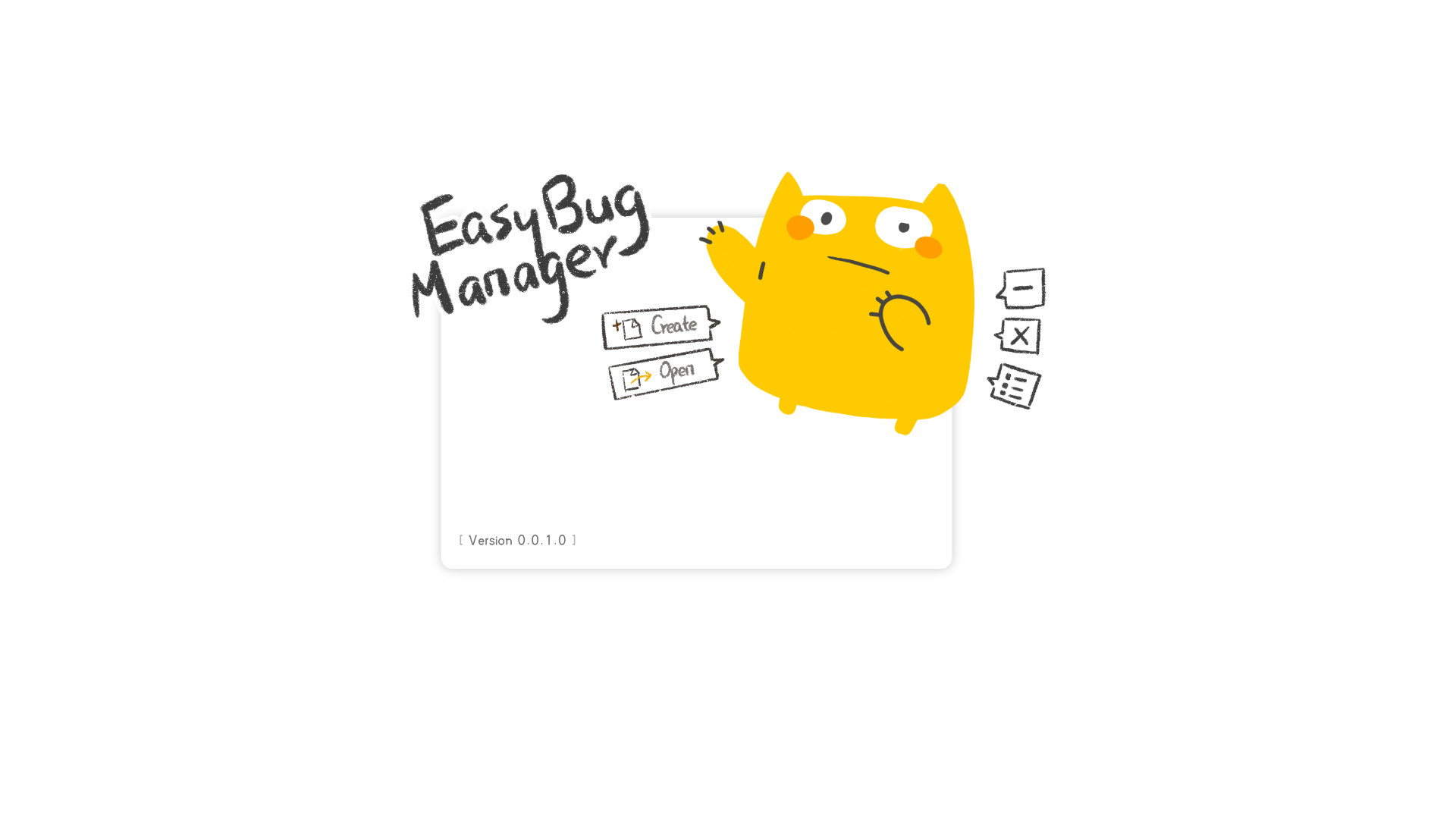 Easy Bug Manager - Cat Theme Featured Screenshot #1