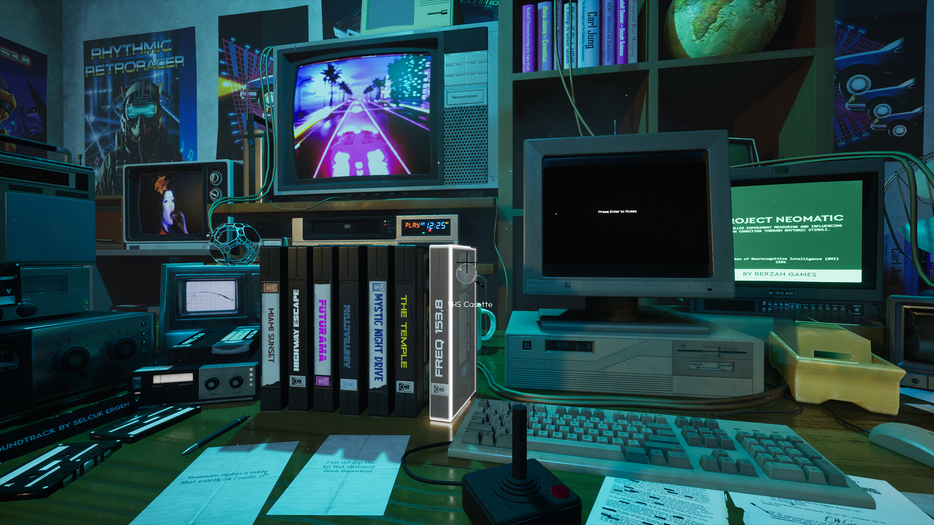 Rhythmic Retro Racer Featured Screenshot #1