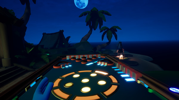 Screenshot z Tropical Air hockey