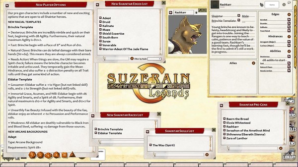 Fantasy Grounds - Shaintar JumpStart (Savage Worlds)