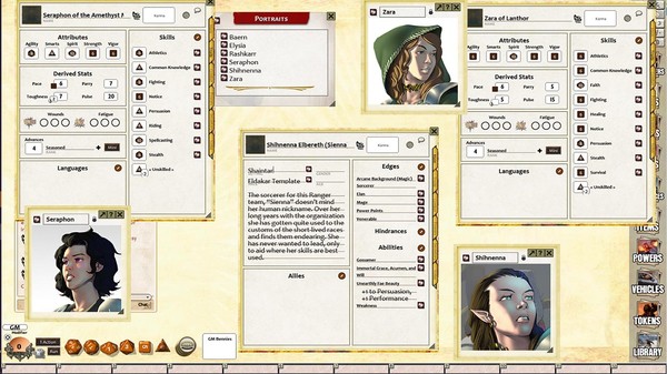 Fantasy Grounds - Shaintar JumpStart (Savage Worlds)