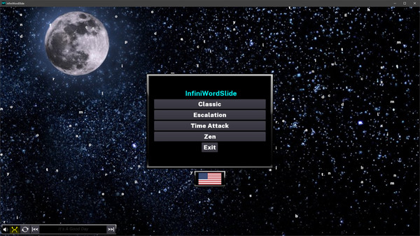 Screenshot z InfiniWordSlide