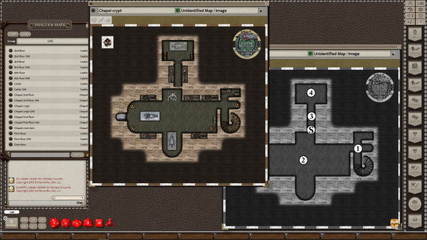 Fantasy Grounds - Winter Castle (Map Pack)