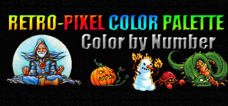 RETRO-PIXEL COLOR PALETTE: Color by Number banner image