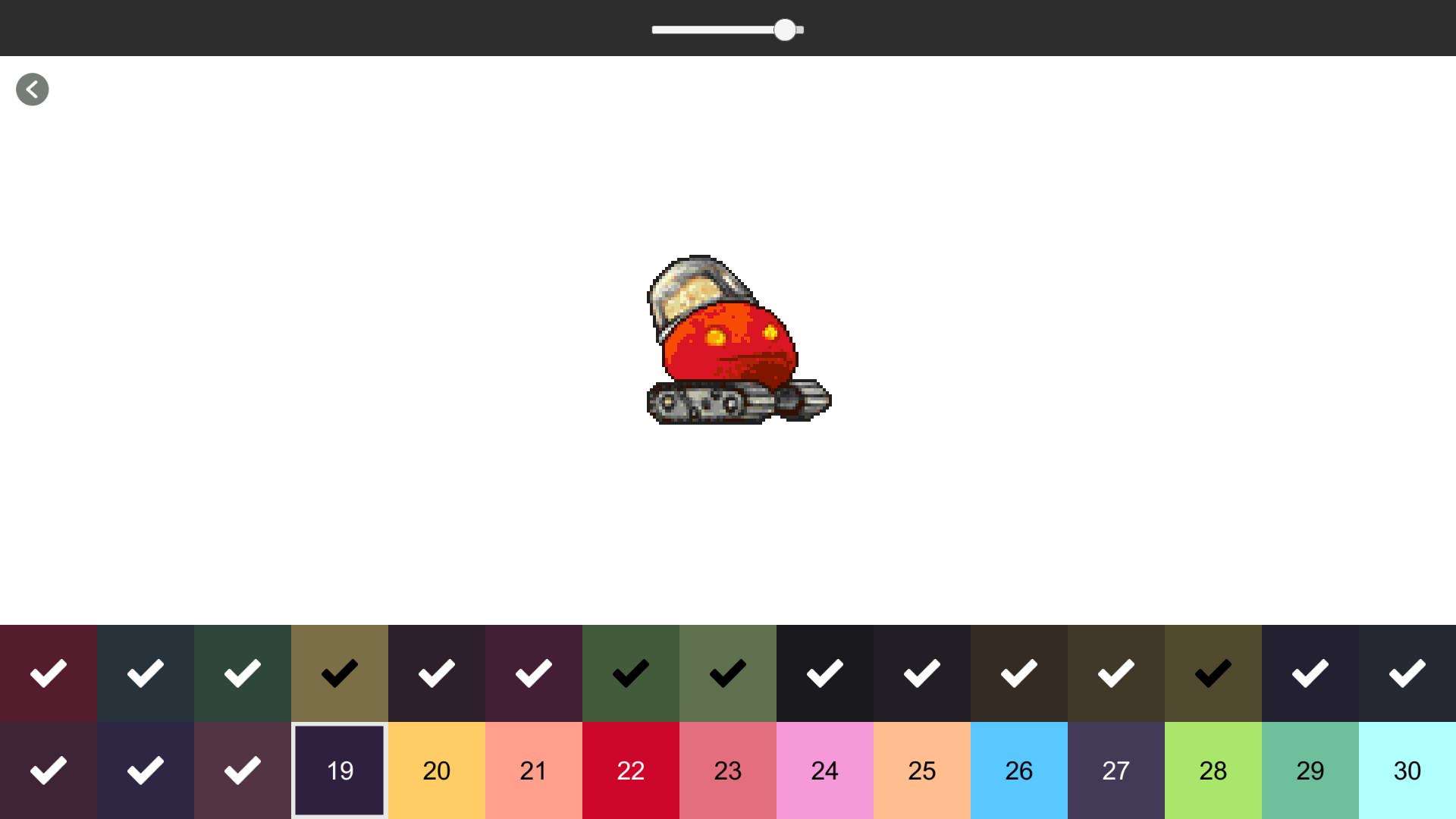 RETRO-PIXEL COLOR PALETTE: Color by Number screenshot 5