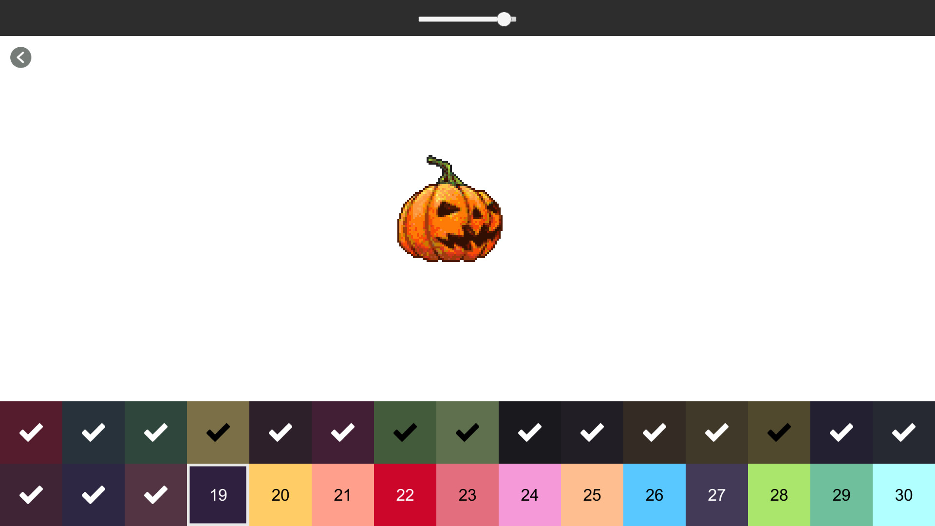 RETRO-PIXEL COLOR PALETTE: Color by Number screenshot 14