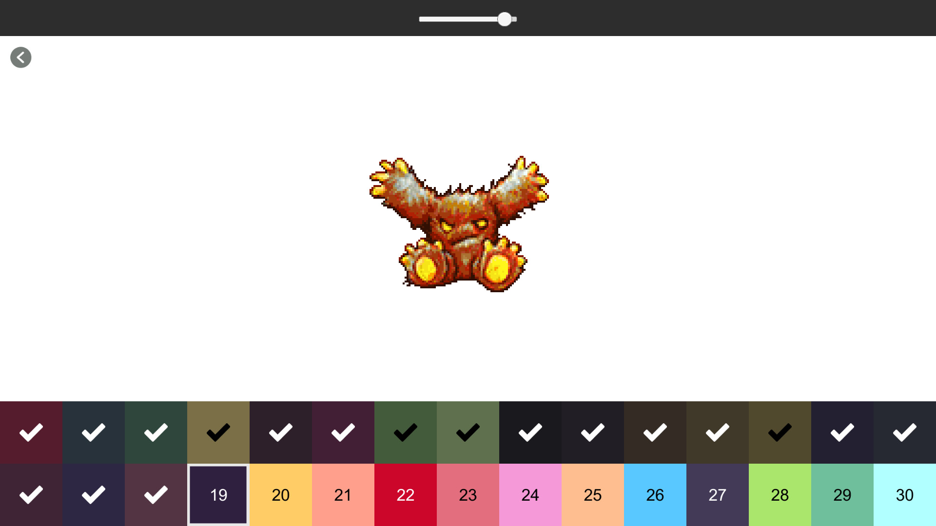 RETRO-PIXEL COLOR PALETTE: Color by Number screenshot 9