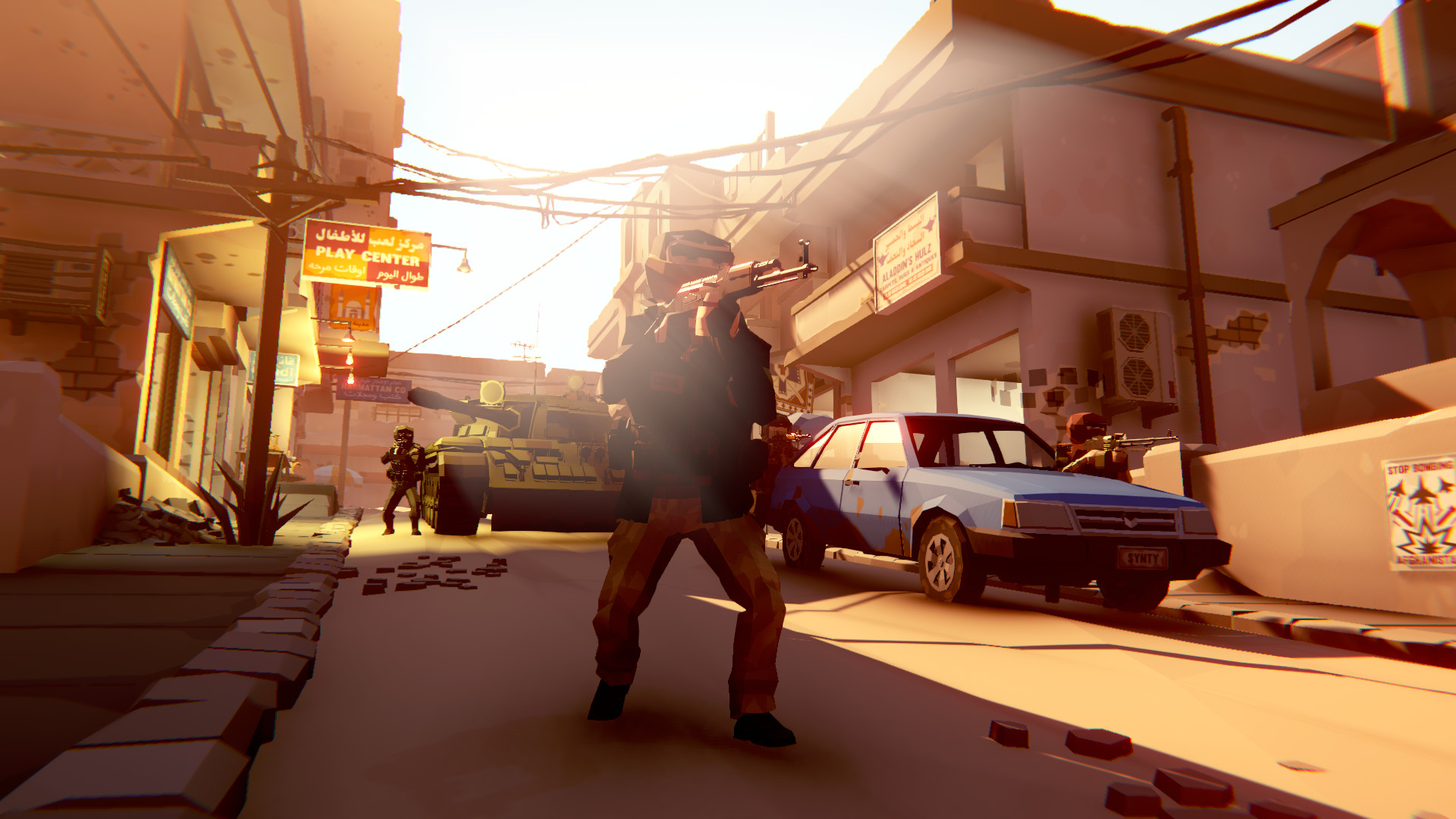 #2. Poly Squad (Steam) 由: OXO Games