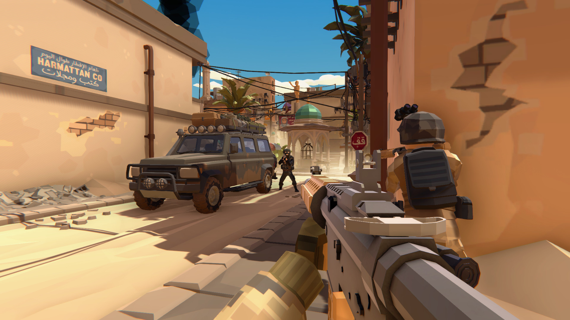 #4. Poly Squad (Steam) 由: OXO Games