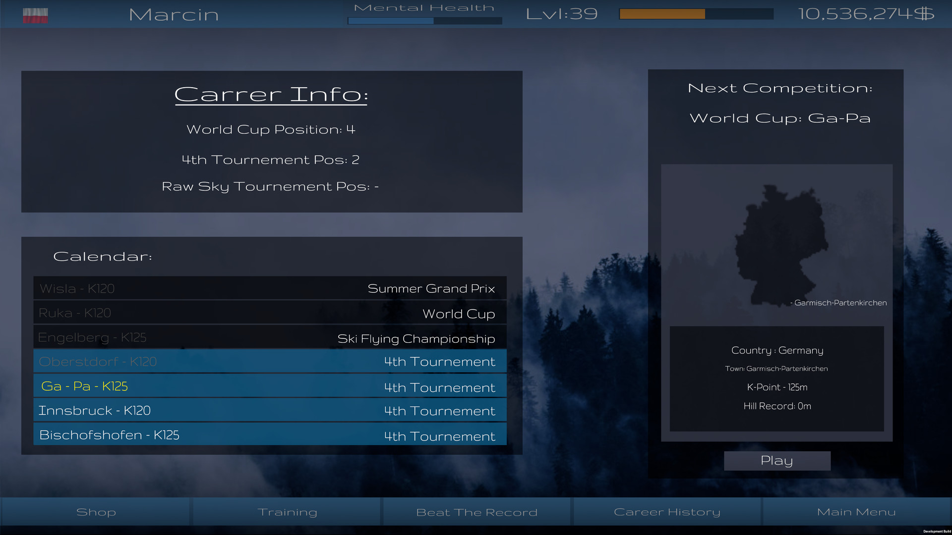 #5. K-Point Ski Jumping (Steam) 由: Marcin Dzienniak