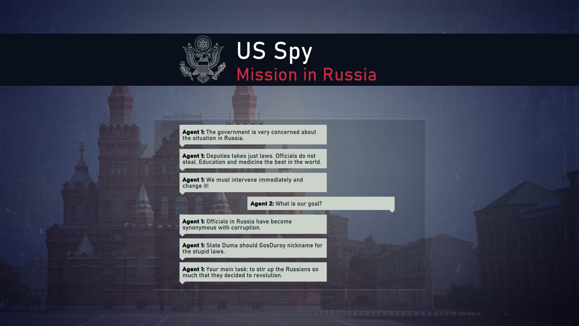 US Spy: Mission in Russia