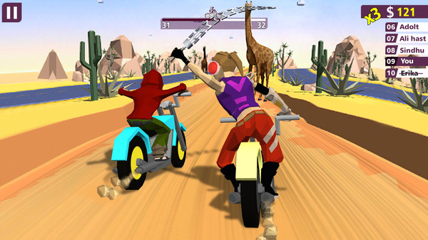 Racing Bike Fight (Corona Virus Lockdown Special) screenshot 3