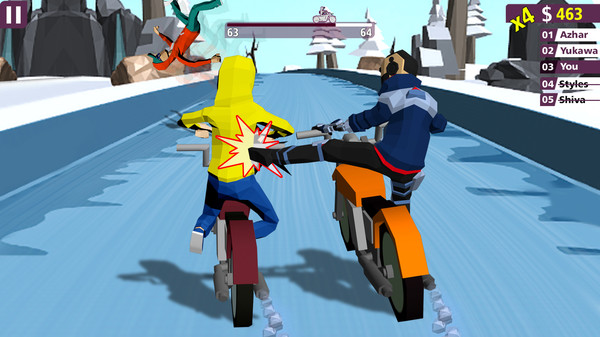 Racing Bike Fight (Corona Virus Lockdown Special) screenshot 1