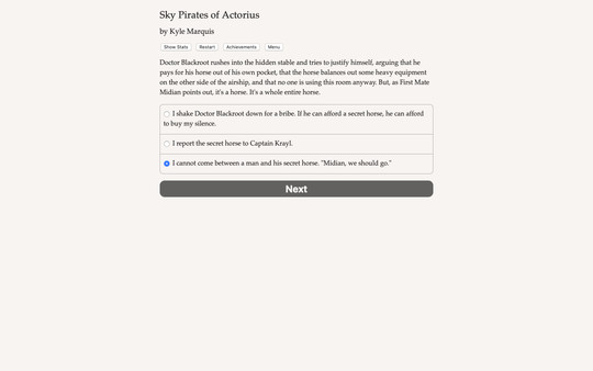 Screenshot z Sky Pirates of Actorius
